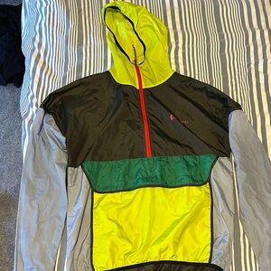 Cotopaxi Yellow and Black Windbreaker Jacket